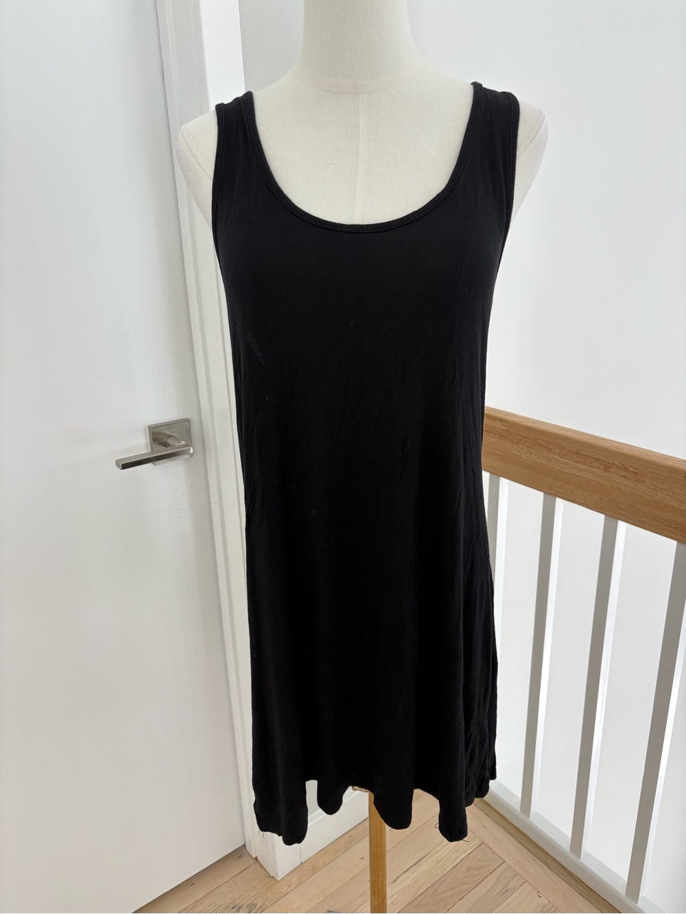 Women’s Cover Up Black Tank Dress